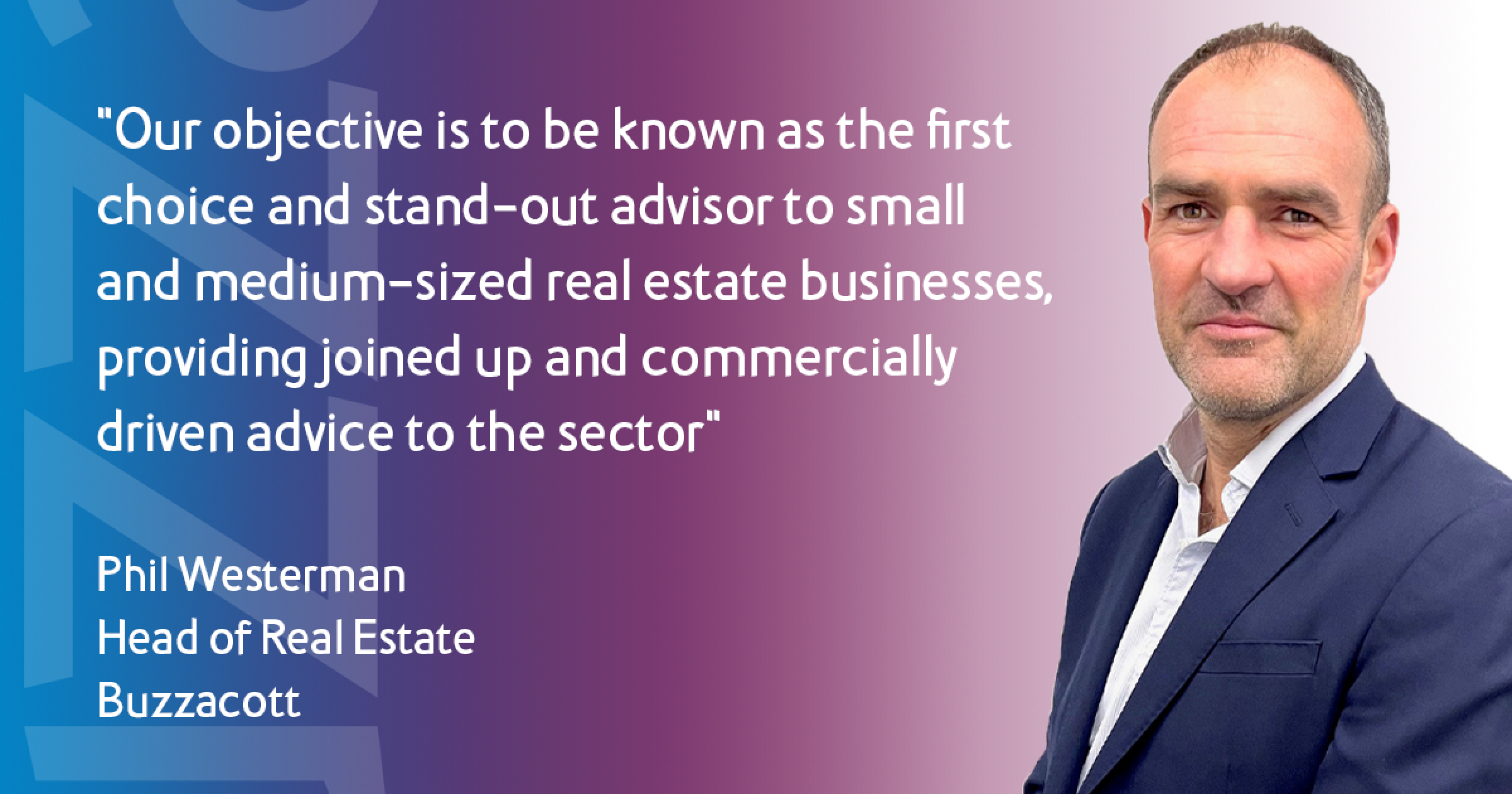 Meet our head of real estate Phil Westerman